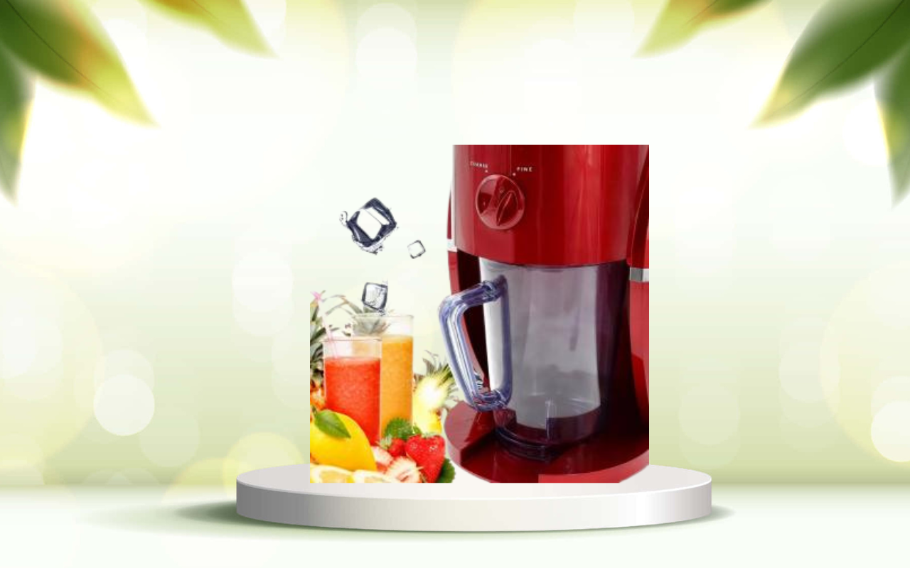 Scopri il tritaghiaccio elettrico in acciaio inox: prepara cocktail e granite perfette