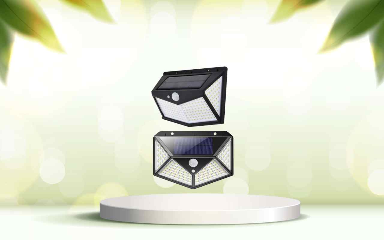 Illumina il tuo giardino senza consumi: scopri l’offerta sui faretti Solar Power 100 LED