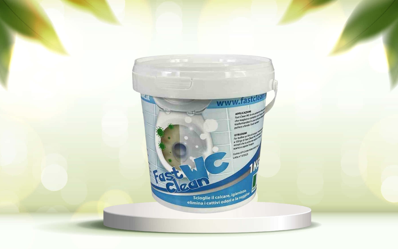 Scopri come eliminare il calcare dal WC senza fatica con Fast Clear WC biologico